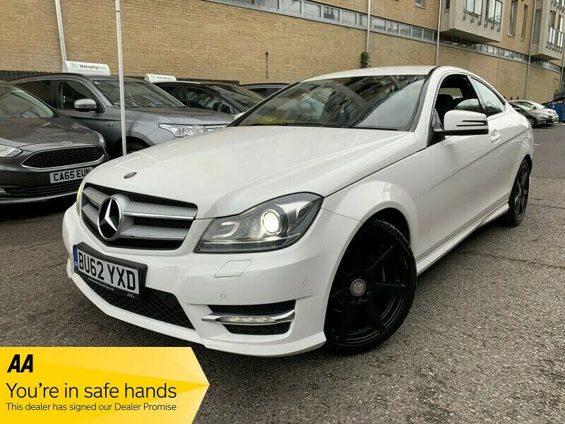 2012 Mercedes-Benz C-Class 1.6 C180 AMG Sport Coupe 2d 7G-Tronic Plus