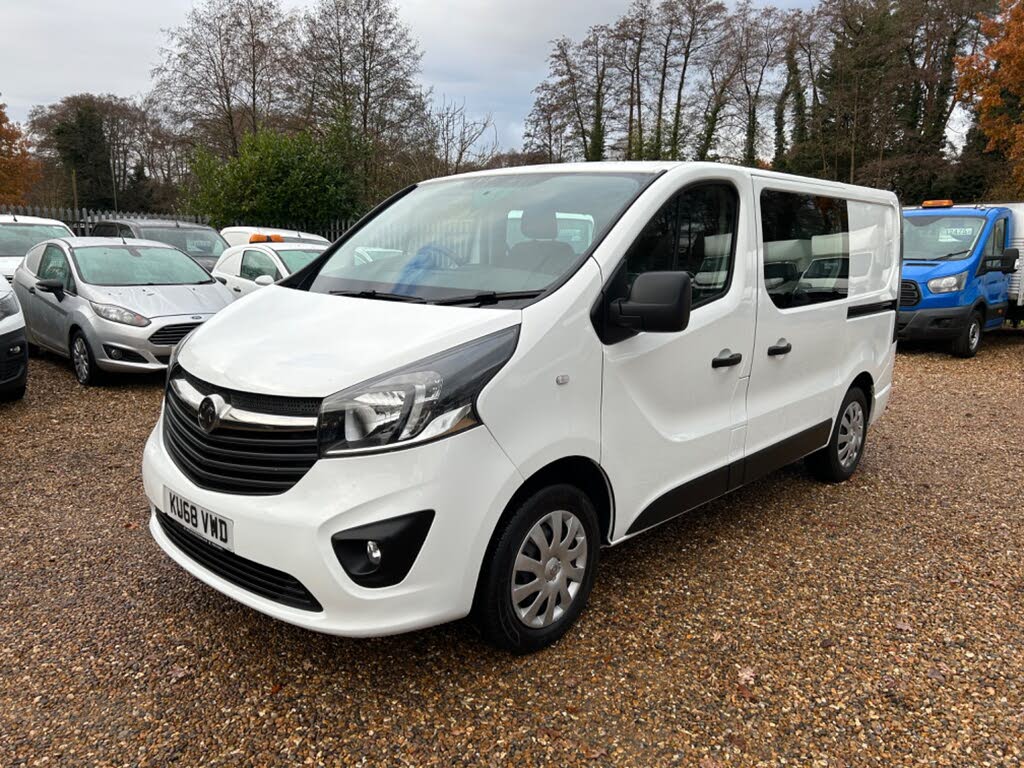 2018 Vauxhall Vivaro 1.6CDTi Sportive 2900 L1H1 (120PS)(EU6) Double Cab