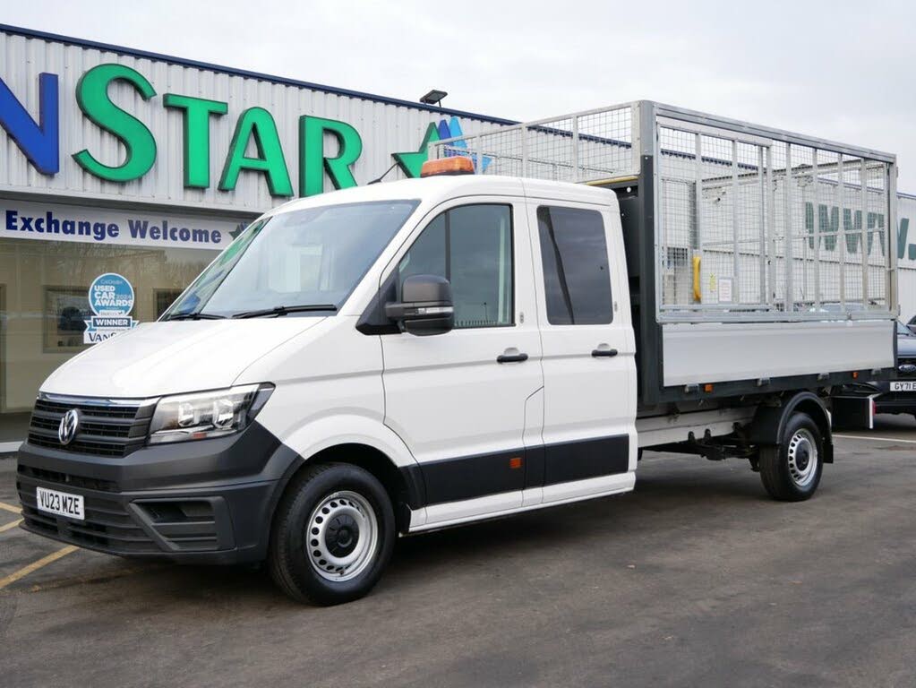 2023 Volkswagen Crafter 2.0TDI CR35 LWB Startline (140PS)(Eu6d) Double Cab ETG Dropside Truck