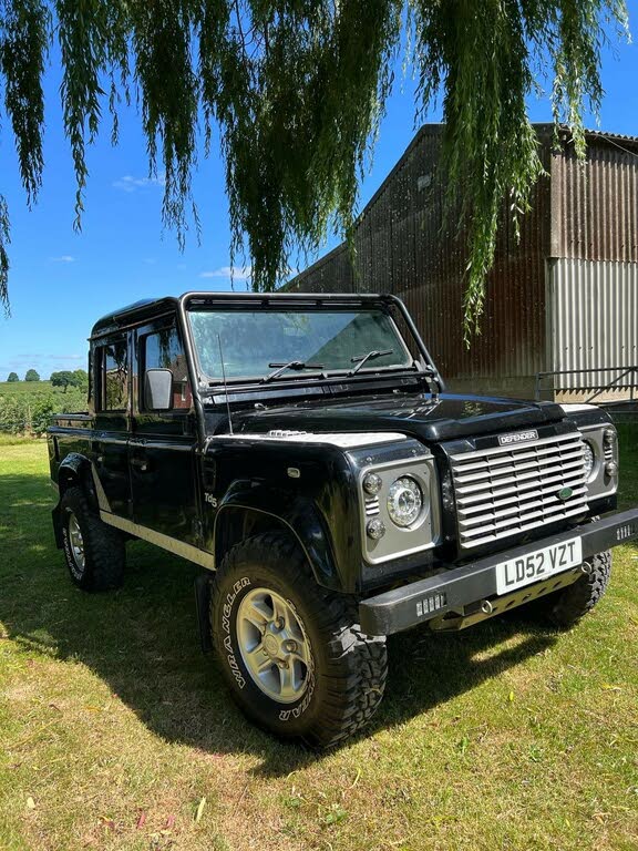 2002 Land Rover 110 Defender 2.5TD Black 2.5Td5 Double Cab
