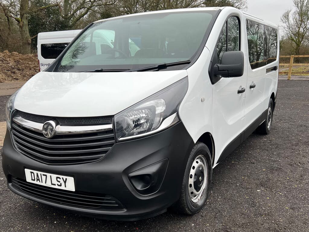 2017 Vauxhall Vivaro 1.6CDTi 2900 ecoFLEX L2H1 (125PS) BiTurbo (EU6) 9 Seats Combi