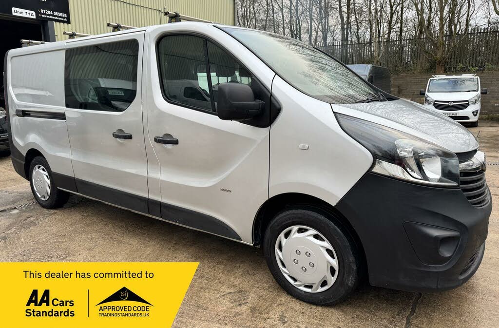 2017 Vauxhall Vivaro 1.6CDTi 2900 L2H1 (95PS)(EU6) (s/s) ecoFLEX Double Cab Van