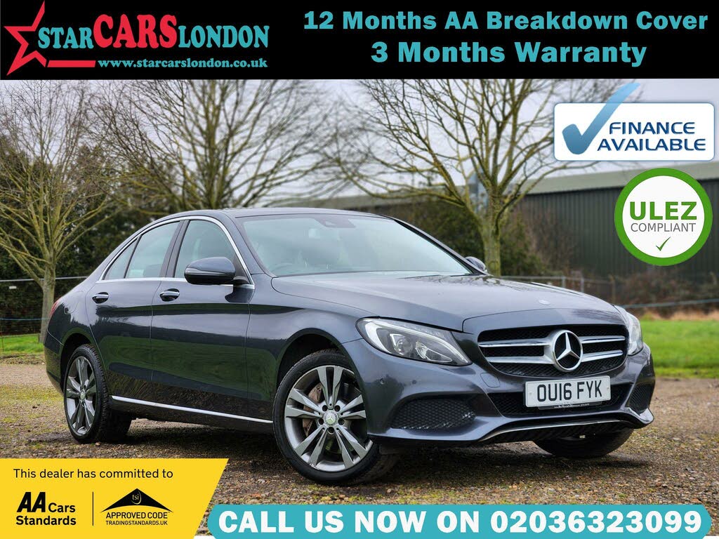 2016 Mercedes-Benz C-Class 2.0 C350e Sport (211ps) (Premium Plus) Saloon 4d Auto