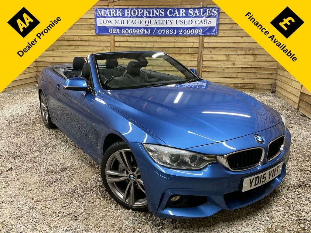 2015 BMW 4 Series 3.0 435i M Sport Convertible 2d Auto