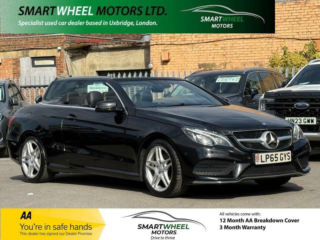 2016 Mercedes-Benz E-Class 2.1CDI E220 AMG Line (s/s) Cabriolet