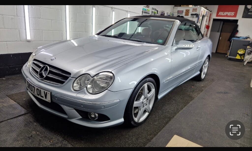 2007 Mercedes-Benz CLK 1.8 CLK200 Kompressor Sport Cabriolet auto