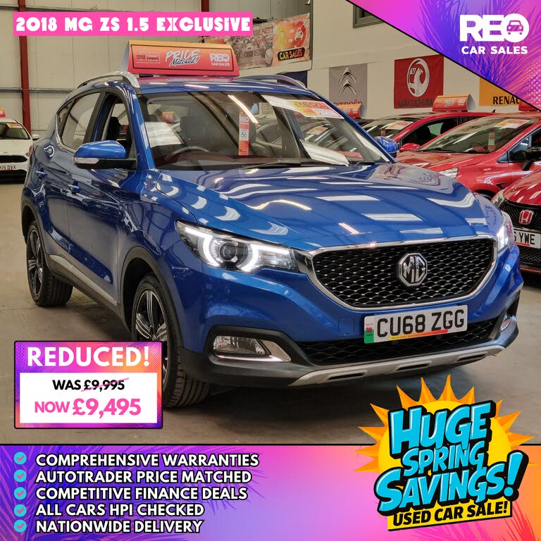 2018 MG ZS SUV 1.5 VTI-Tech Exclusive