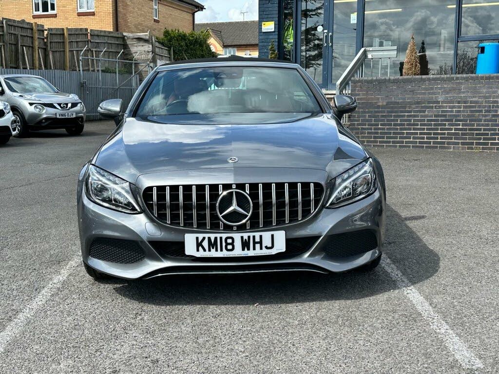 2018 Mercedes-Benz C-Class 2.0 C200 Sport (s/s) Cabriolet 2d 9G-Tronic Plus