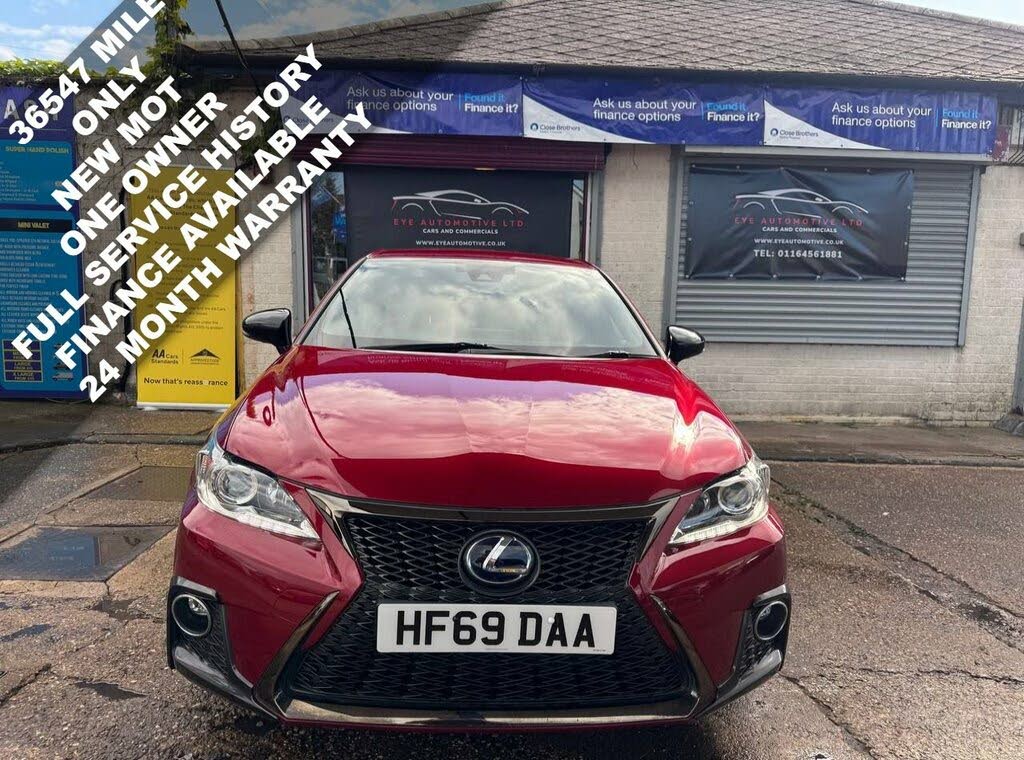 2019 Lexus CT 200h 1.8 F-Sport