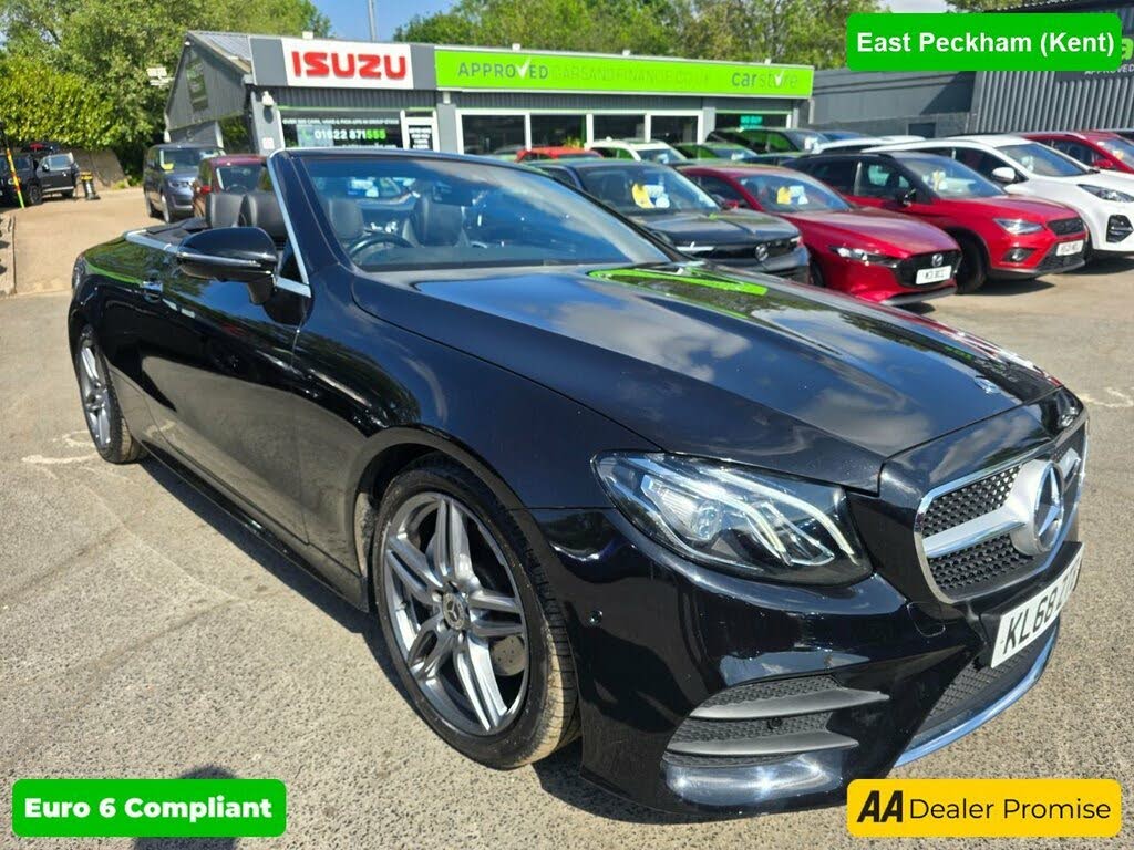 2019 Mercedes-Benz E-Class 2.0d E220d AMG Line (Premium)(s/s) Cabriolet 2d Plus