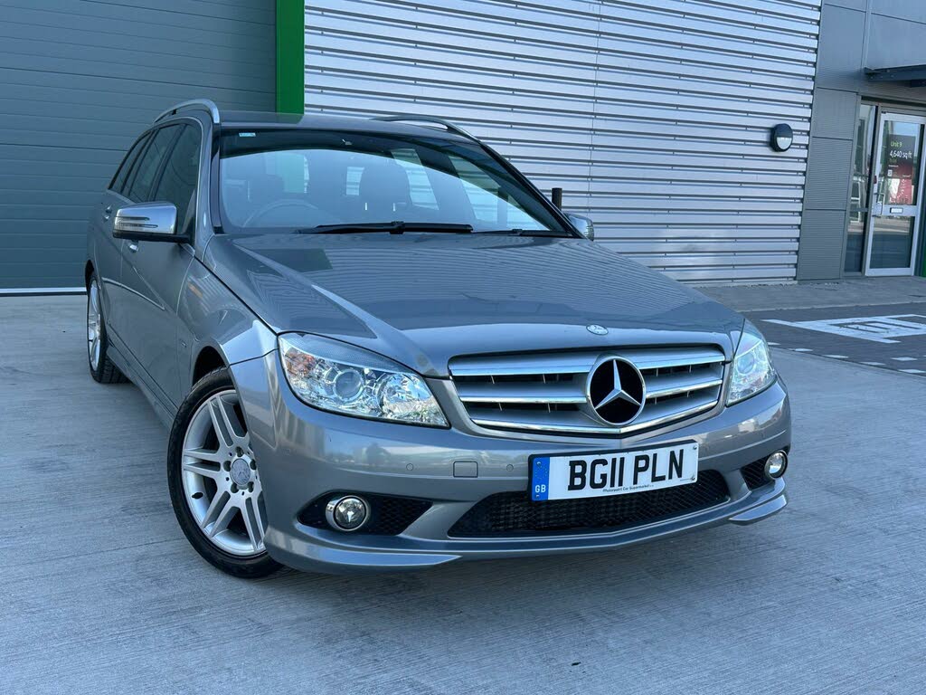 2011 Mercedes-Benz C-Class 1.8 C180 CGI Sport (s/s) Blue F Estate 5d