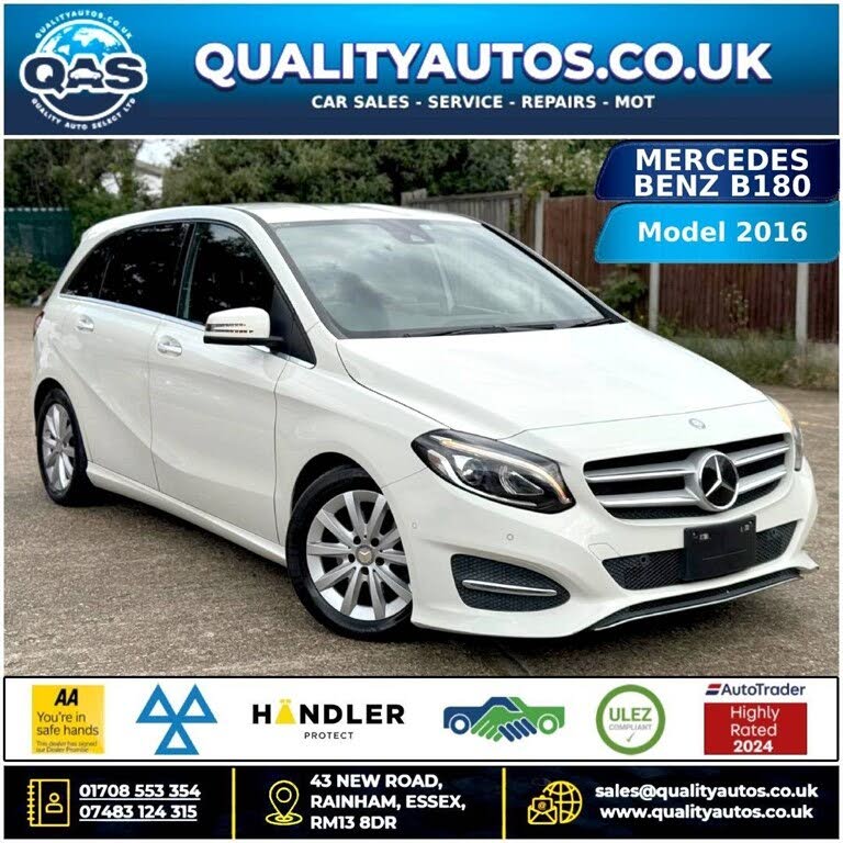 2016 Mercedes-Benz B-Class 1.6 B180 Sport 7G-DCT