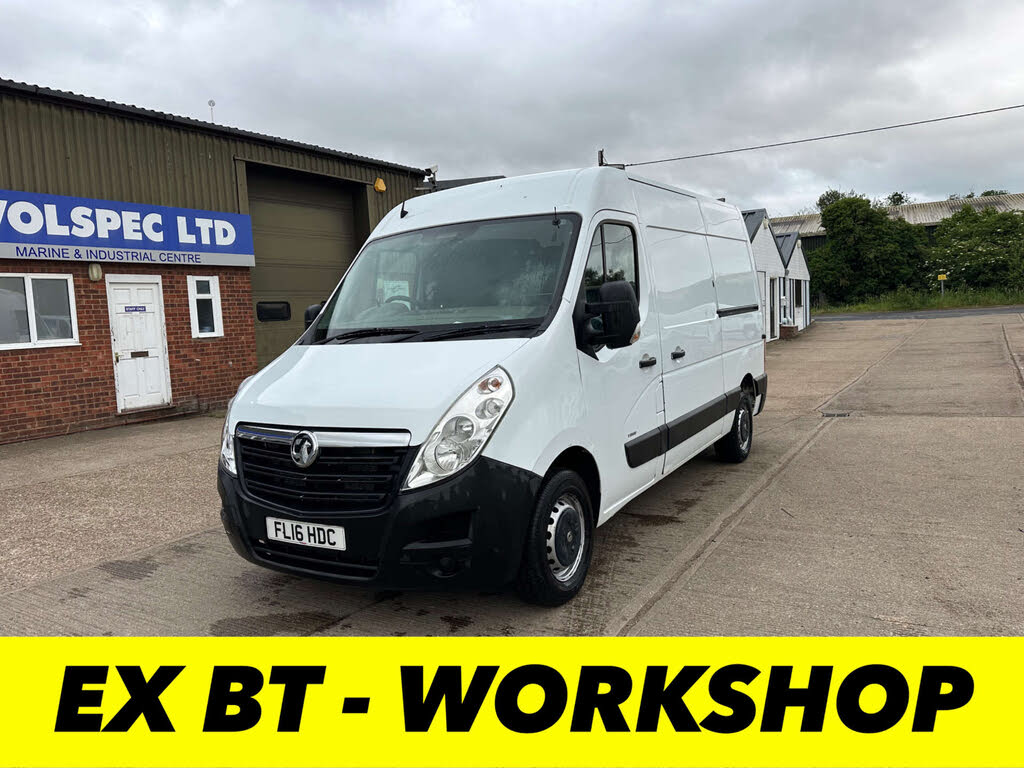 2016 Vauxhall Movano 2.3CDTI L2H2 F3500 (136PS) BiTurbo (s/s) ecoFLEX Van