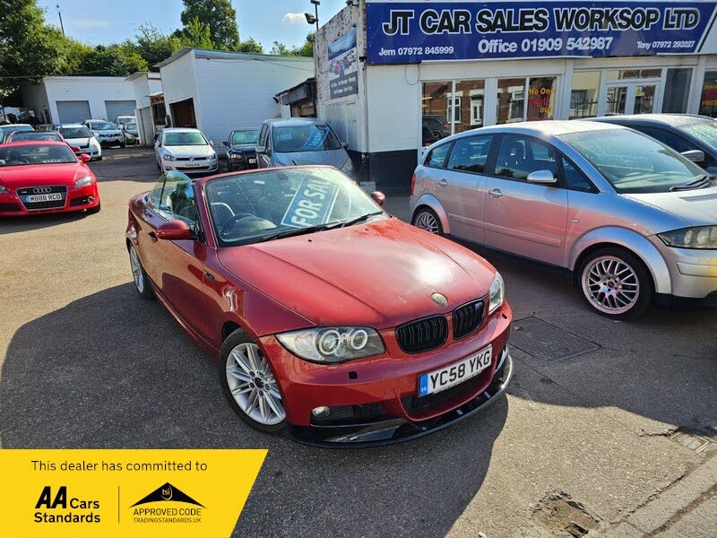 2008 BMW 1 Series 2.0 120i M Sport Convertible 2d