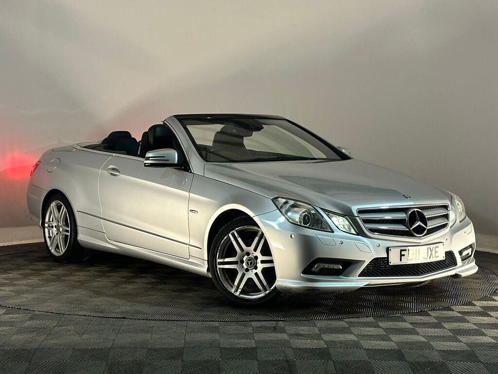 2011 Mercedes-Benz E-Class 2.1TD E250 CDI Sport 2.1CDI Blue F Cabriolet 2d auto