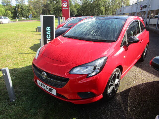 2018 Vauxhall Corsa 1.4i 16v Turbo Red Edition 3d