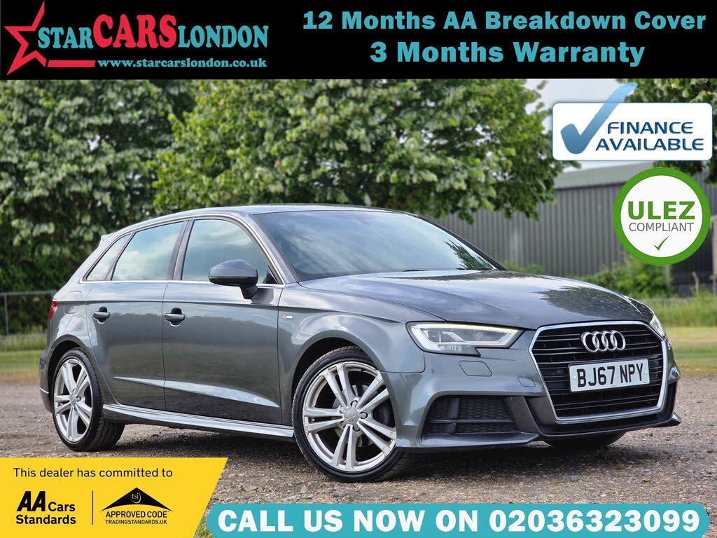 2017 Audi A3 1.5 TFSI S Line Sportback 5d Tronic
