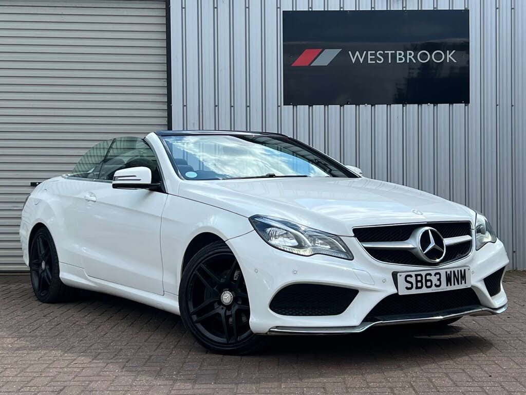 2014 Mercedes-Benz E-Class 2.1TD E220 CDI AMG Sport (175bhp) CDI Cabriolet 2d 7G-Tronic Plus