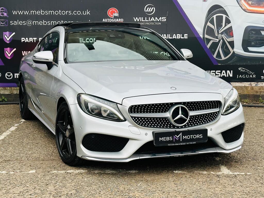 2016 Mercedes-Benz C-Class 2.1d C220d AMG Line (170bhp) (Premium Plus)(s/s) Coupe 2d 9G-Tronic Plus