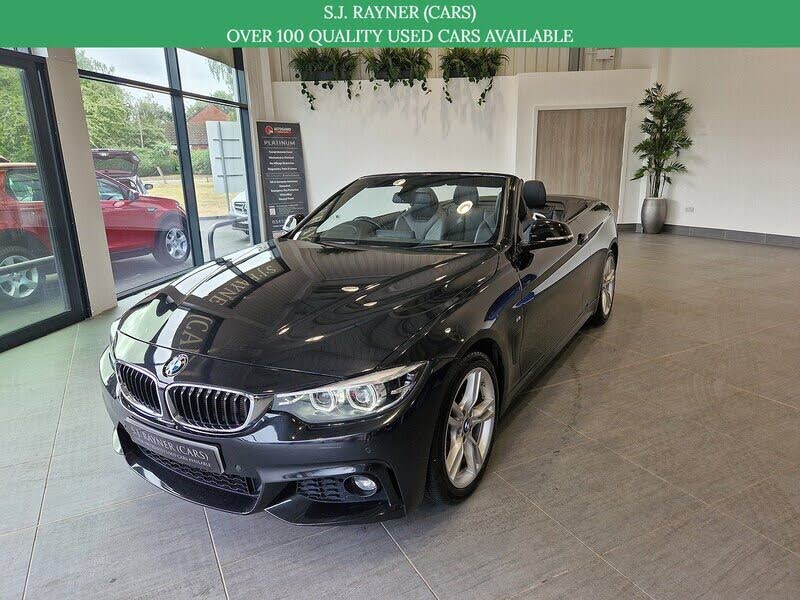 2018 BMW 4 Series 2.0TD 420d M Sport (190bhp) Convertible 2d Auto