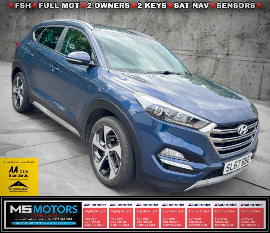 2017 Hyundai Tucson 1.7CRDi Blue Drive Sport Edition (116ps)