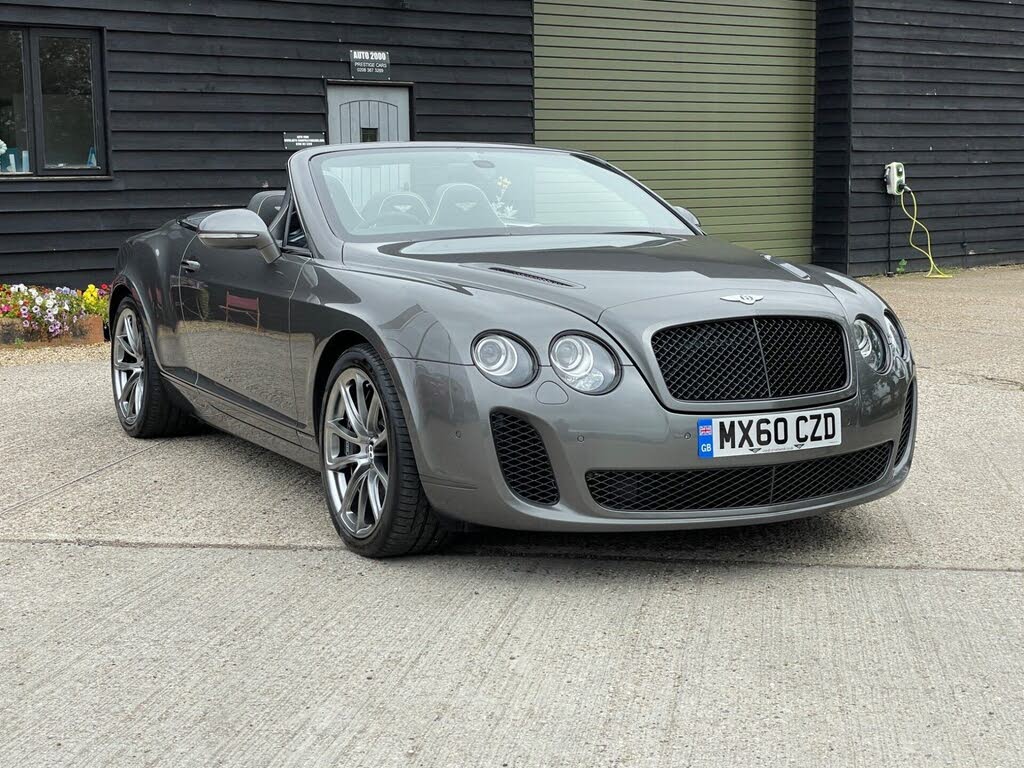2010 Bentley Continental 6.0 Supersports Convertible Auto