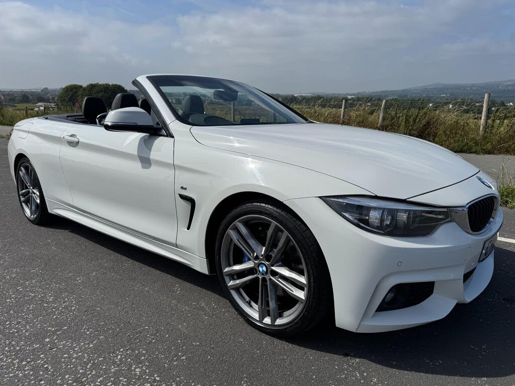 2018 BMW 4 Series 2.0TD 420d M Sport (190bhp) Convertible 2d Auto
