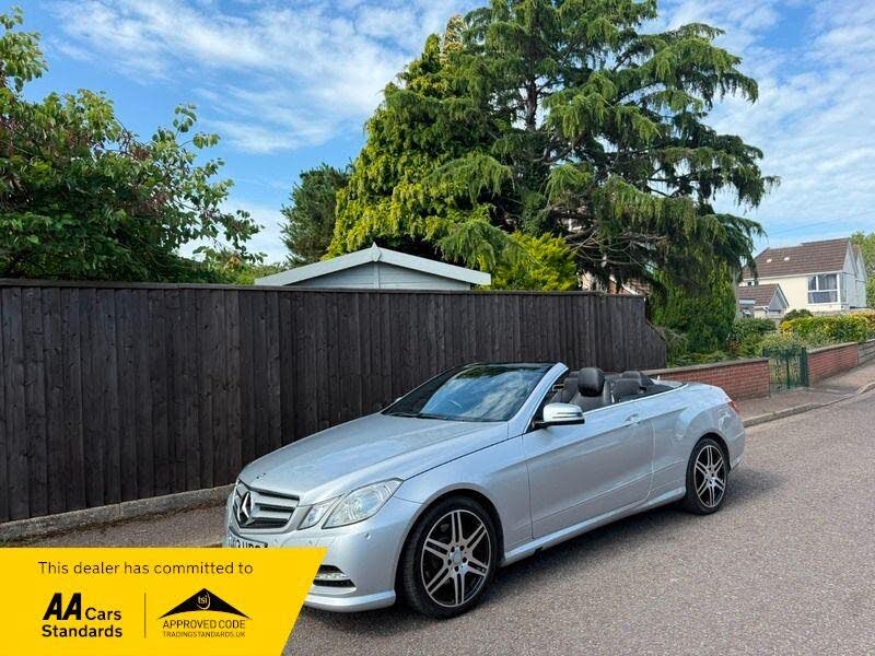 2013 Mercedes-Benz E-Class 3.0TD E350 CDI Sport 3.0CDI Blue F Cabriolet 2d