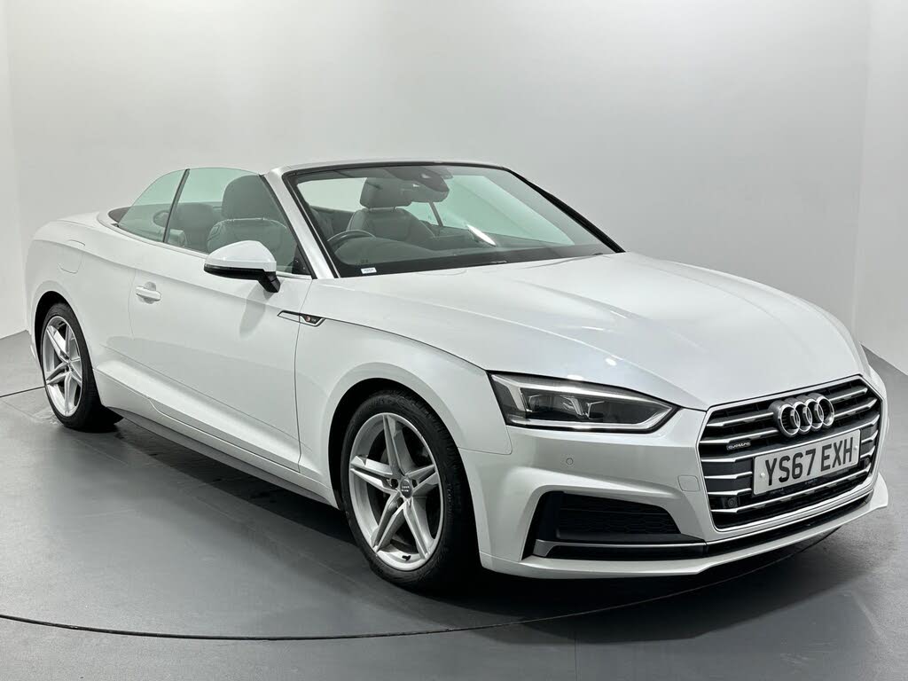 2017 Audi A5 2.0 TDI S Line (190ps) quattro Cabriolet 2d Tronic