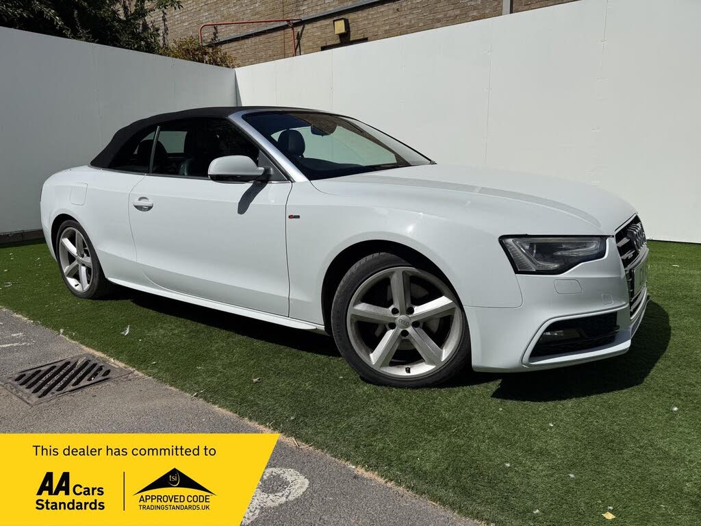 2012 Audi A5 2.0 S Line TFSI (211ps) quattro Cabriolet 2d Tronic