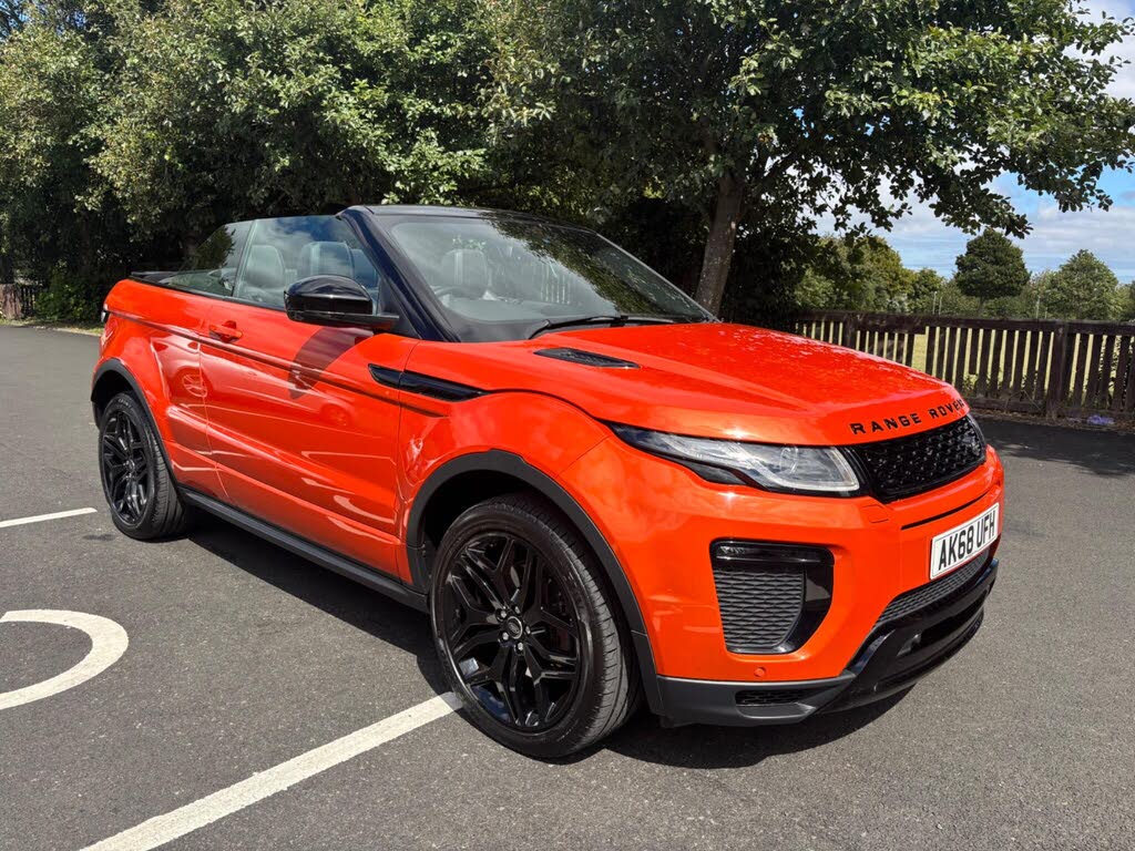 2018 Land Rover Range Rover Evoque 2.0Td4 HSE Dynamic (s/s) Convertible 2d Auto