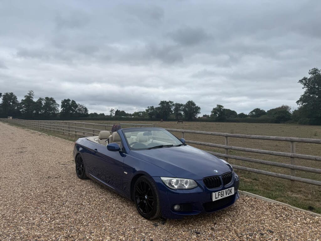 2012 BMW 3 Series 2.0 320i M Sport Convertible 2d 1995cc auto