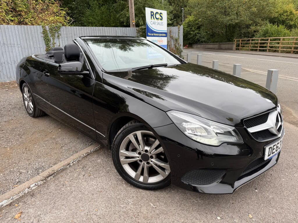2013 Mercedes-Benz E-Class 2.1TD E220 CDI SE (175bhp) CDI Cabriolet 2d 7G-Tronic Plus