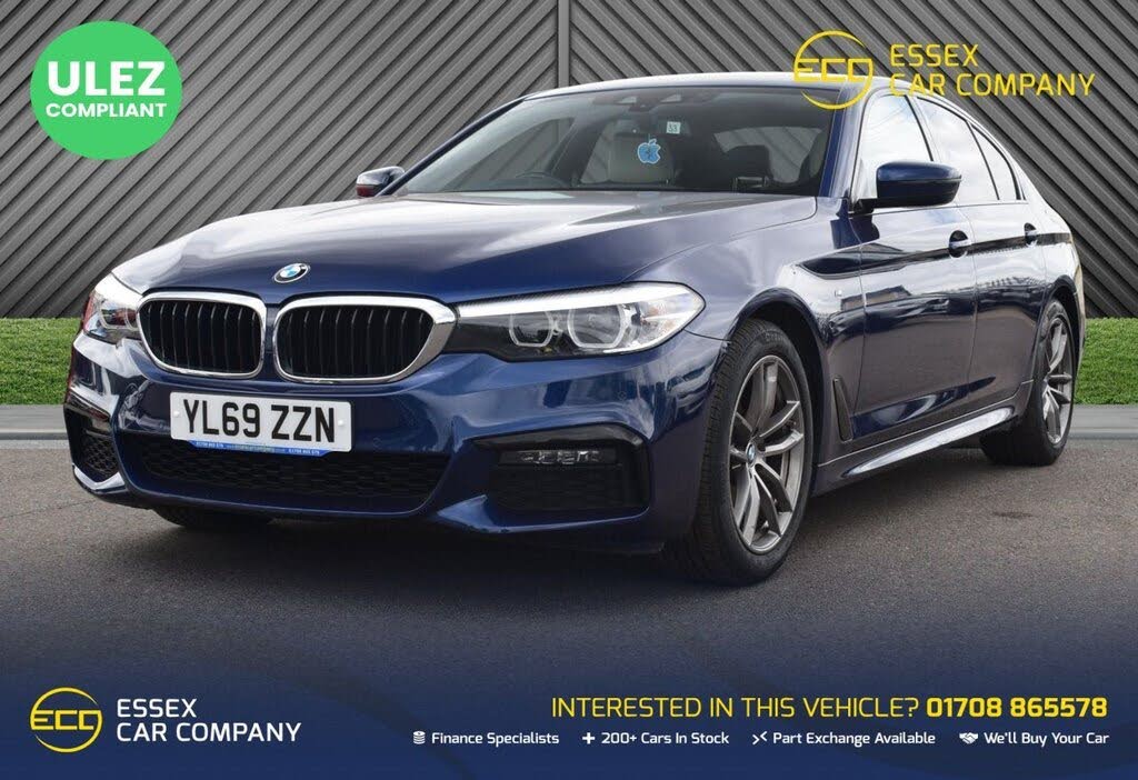 2020 BMW 5 Series 2.0 520i M Sport (181bhp) (Plus Pack) Saloon 4d