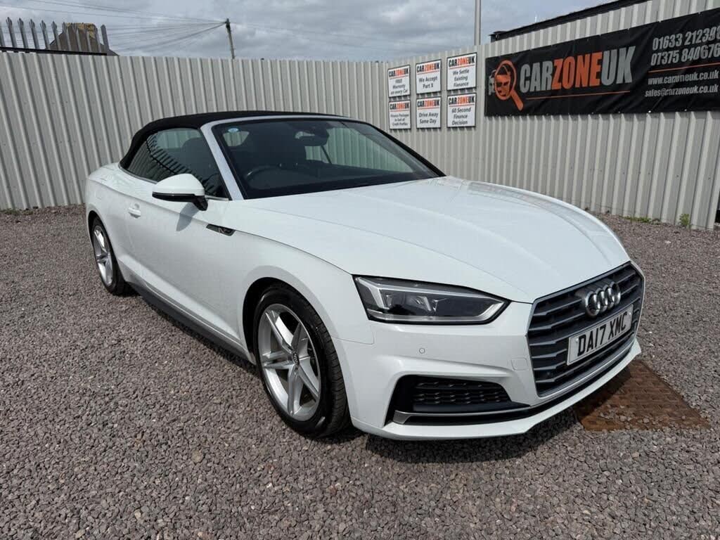 2017 Audi A5 2.0 TFSI S Line (190ps) Cabriolet 2d