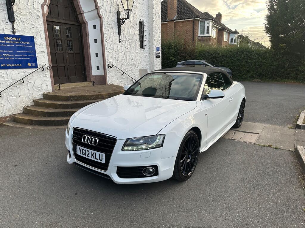 2012 Audi A5 3.0TD S Line (245ps) quattro Cabriolet 2d Tronic
