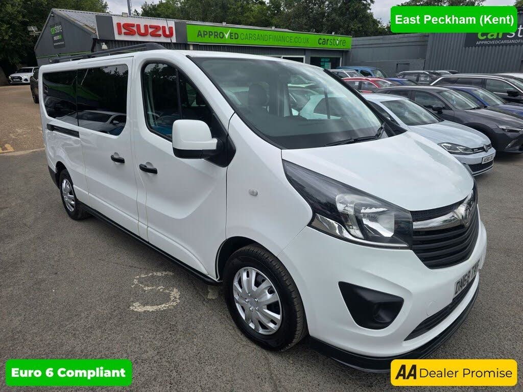 2018 Vauxhall Vivaro 1.6CDTi 2900 L2H1 (120PS)(EU6c) (s/s) 9 Seats Combi