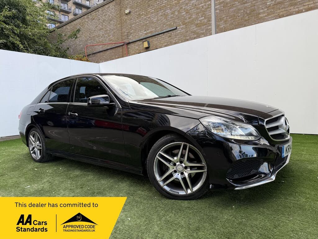 2014 Mercedes-Benz E-Class 2.1TD E220 CDI AMG Sport 2.1CDI (170bhp) Saloon 4d 7G-Tronic Plus