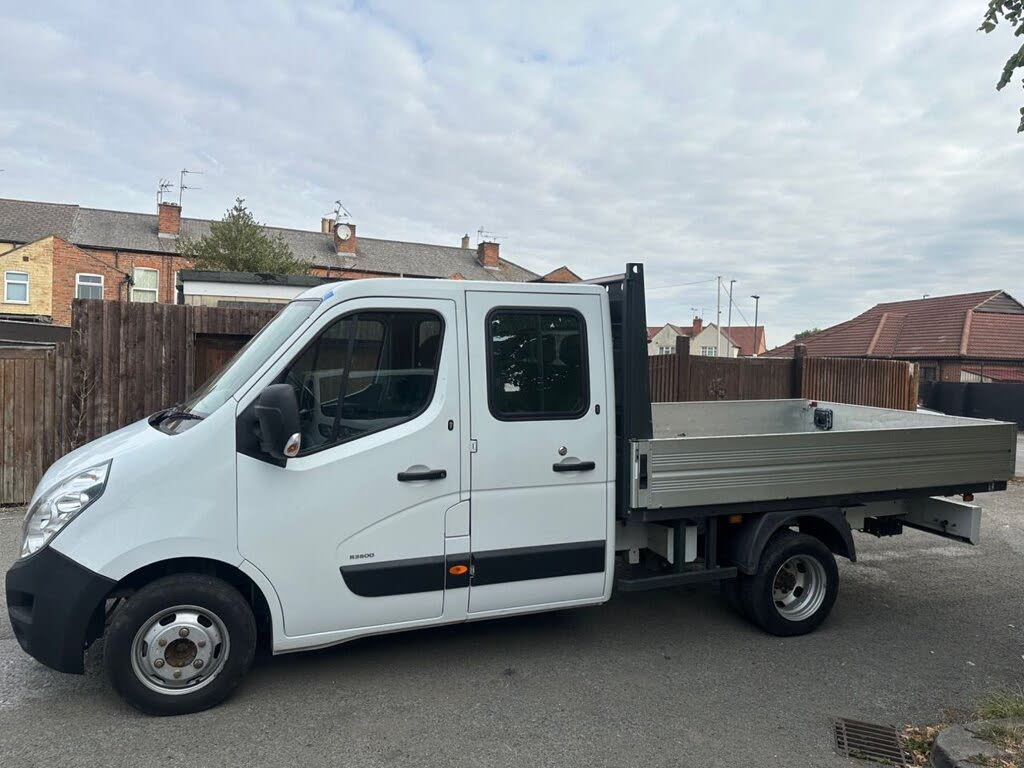 2016 Vauxhall Movano 2.3CDTI L3H1 F3500 (125PS) Crewcab Dropside