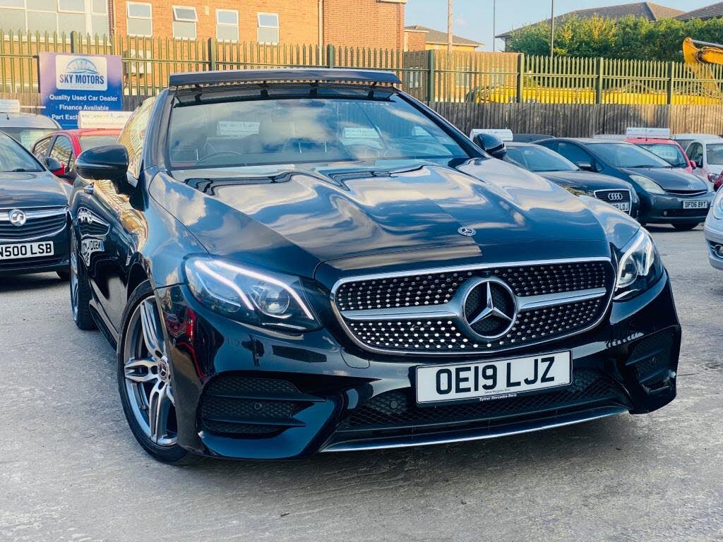 2019 Mercedes-Benz E-Class 2.0d E220d AMG Line (s/s) Cabriolet 2d Plus