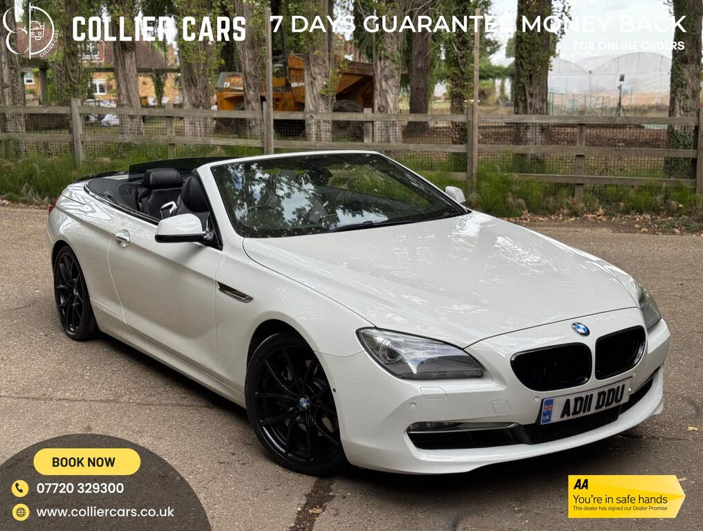2011 BMW 6 Series 3.0 640i SE (320bhp) Convertible Auto