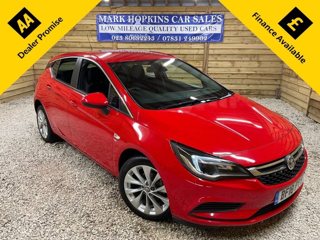 2018 Vauxhall Astra 1.4i SE