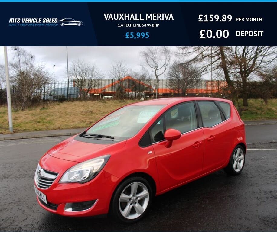 2016 Vauxhall Meriva 1.4i 16v Tech Line
