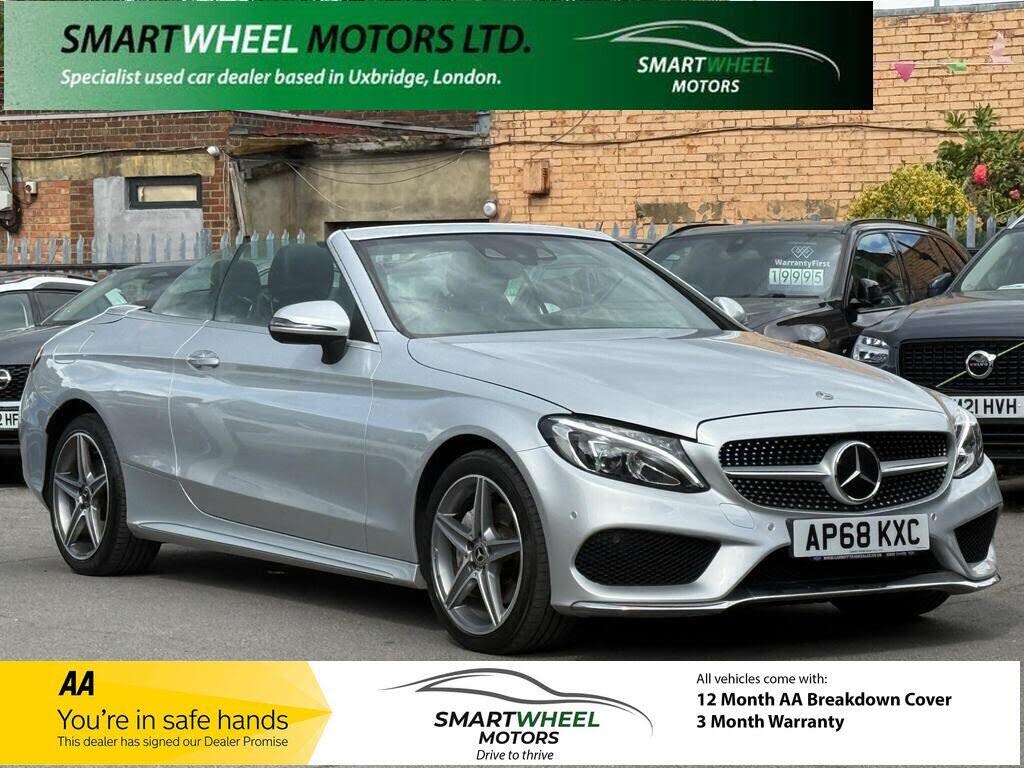 2017 Mercedes-Benz C-Class 2.1d C220d AMG Line (Premium Plus)(s/s) Cabriolet 2d 4MATIC 9G-Tronic Plus