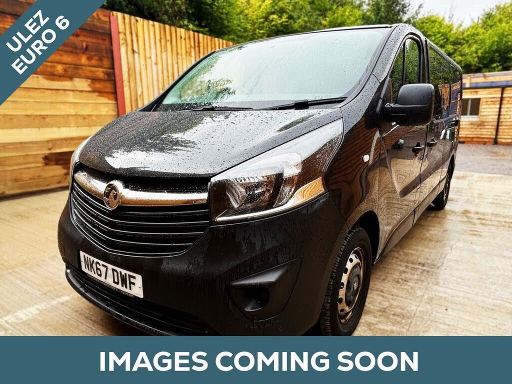 2017 Vauxhall Vivaro 1.6CDTi 2900 L2H1 (95PS)(EU6) (s/s) 9 Seats Combi