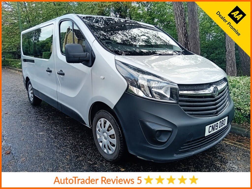 2019 Vauxhall Vivaro 1.6CDTi 2900 L2H1 (120PS)(EU6c) (s/s) 9 Seats Combi