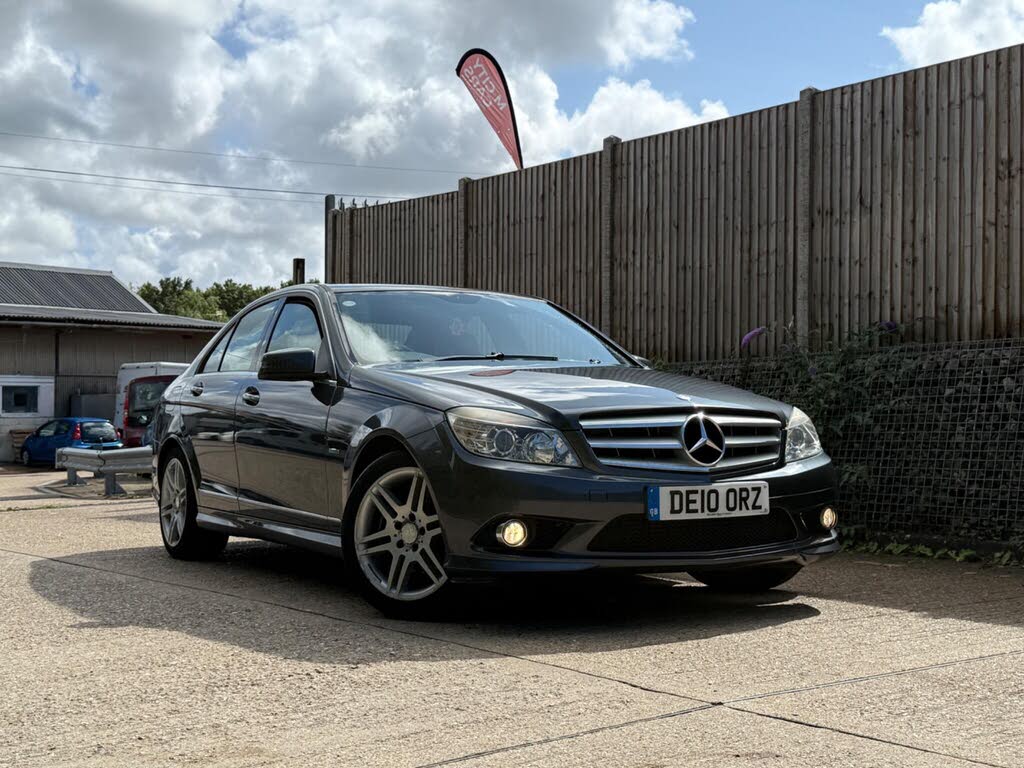 2010 Mercedes-Benz C-Class 1.8 C180 CGI Sport (156bhp) BlueEFFICIENCY Saloon 4d Auto