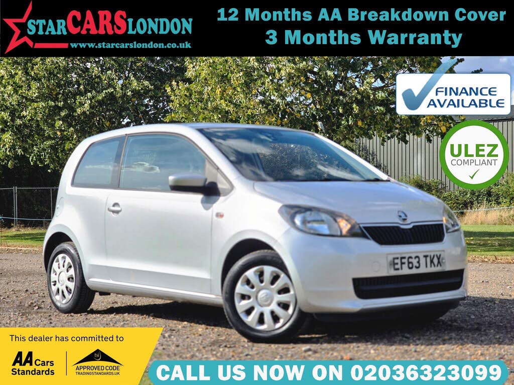 2014 Skoda Citigo 1.0 SE (60ps) 3d ASG