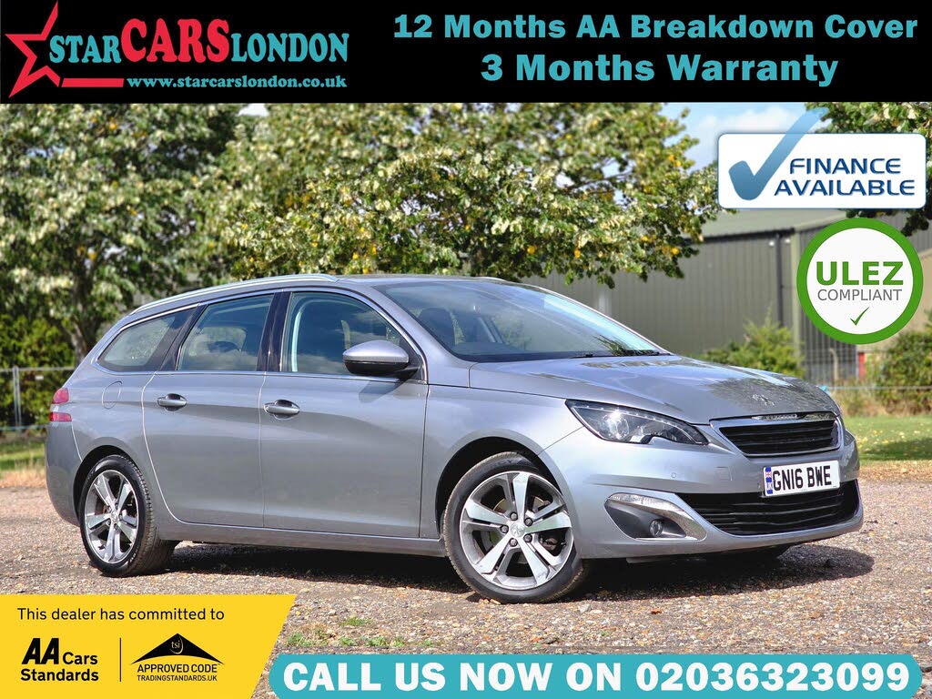2016 Peugeot 308 SW 1.2 PureTech Allure (130bhp) EAT6
