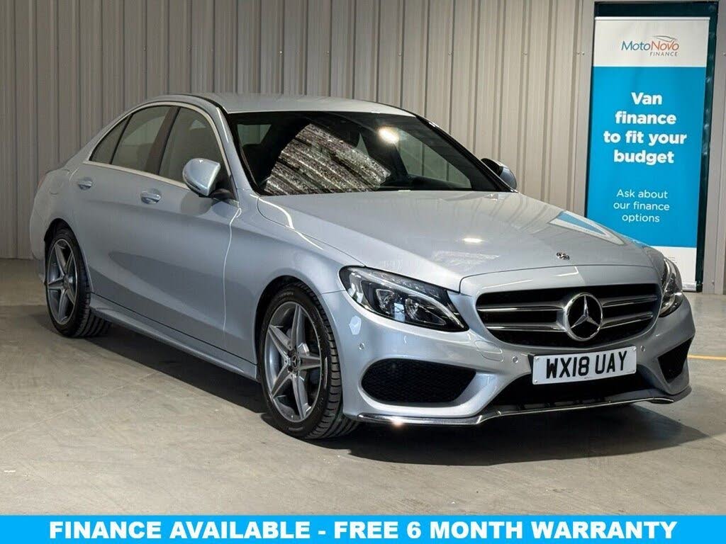 2018 Mercedes-Benz C-Class 2.1d C220d AMG Line (s/s) Saloon 4d 9G-Tronic Plus